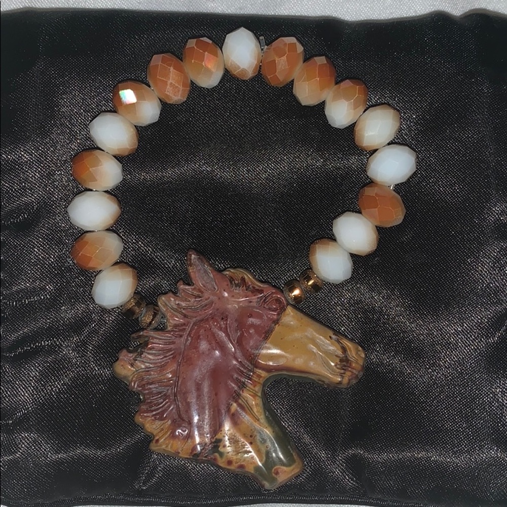 Handmade horse head bracelet